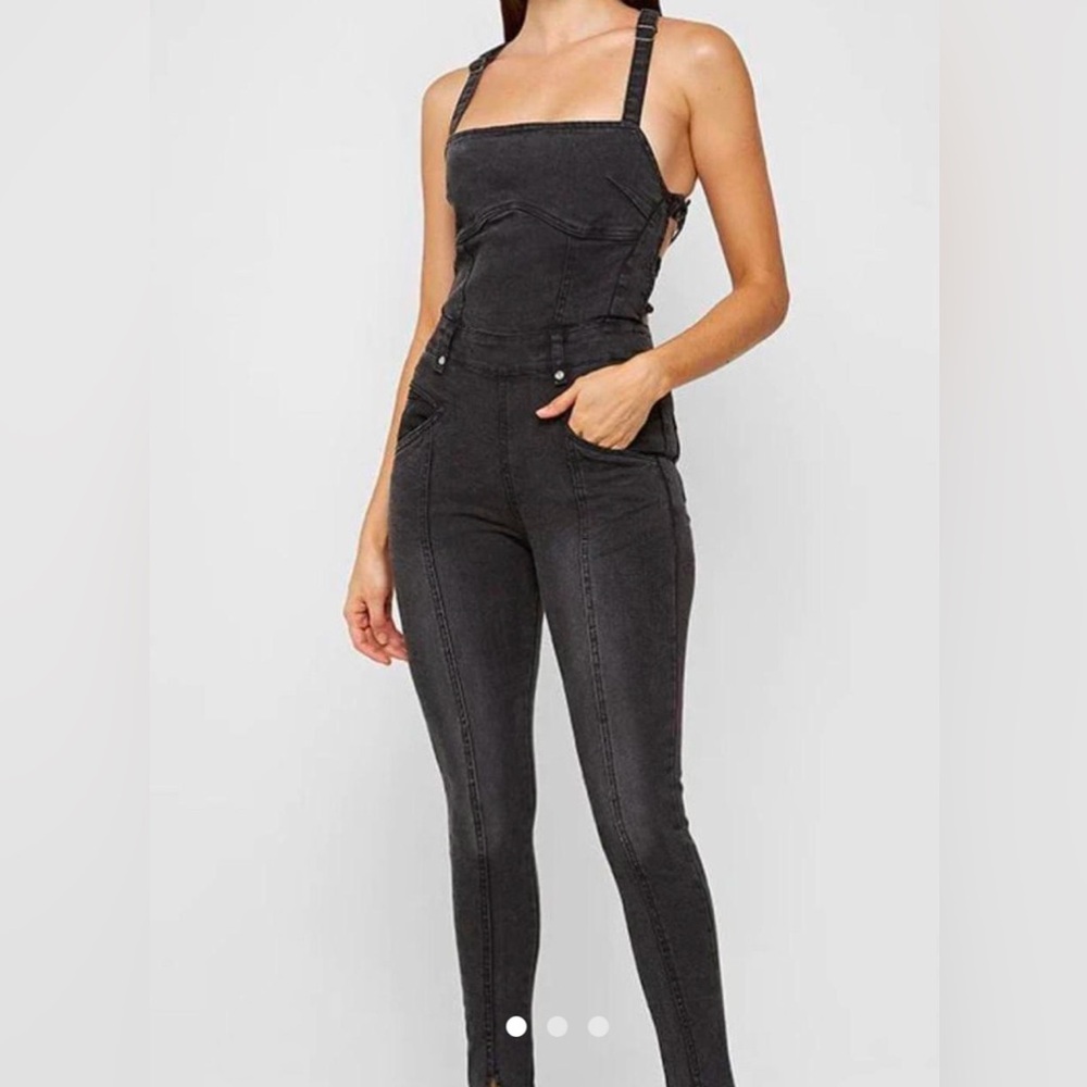 MANIERE DE VOIR Black Jumpsuit